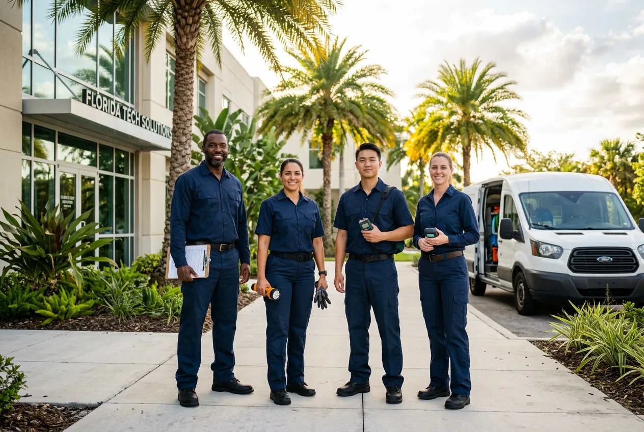 Wilton Manors Water Damage Restoration certified technicians